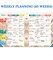 Carson Dellosa True to You Teacher Planner 2025-2026, Undated 8" x 11" Lesson Plan Book With Stickers, Class Schedule, Weekly Calendar School Supplies, Homeschool Essentials and Classroom Must Haves